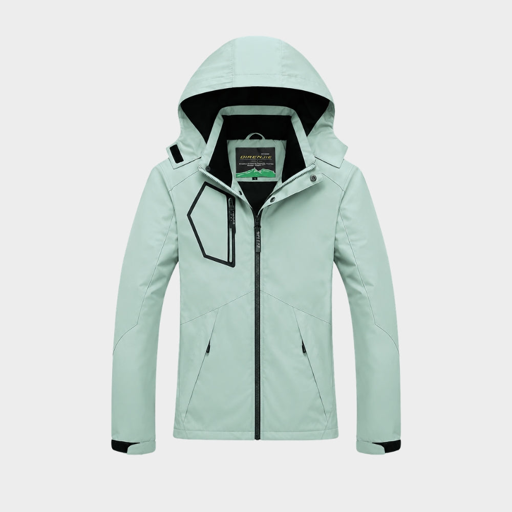 unisex hooded windproof waterproof hiking jacket