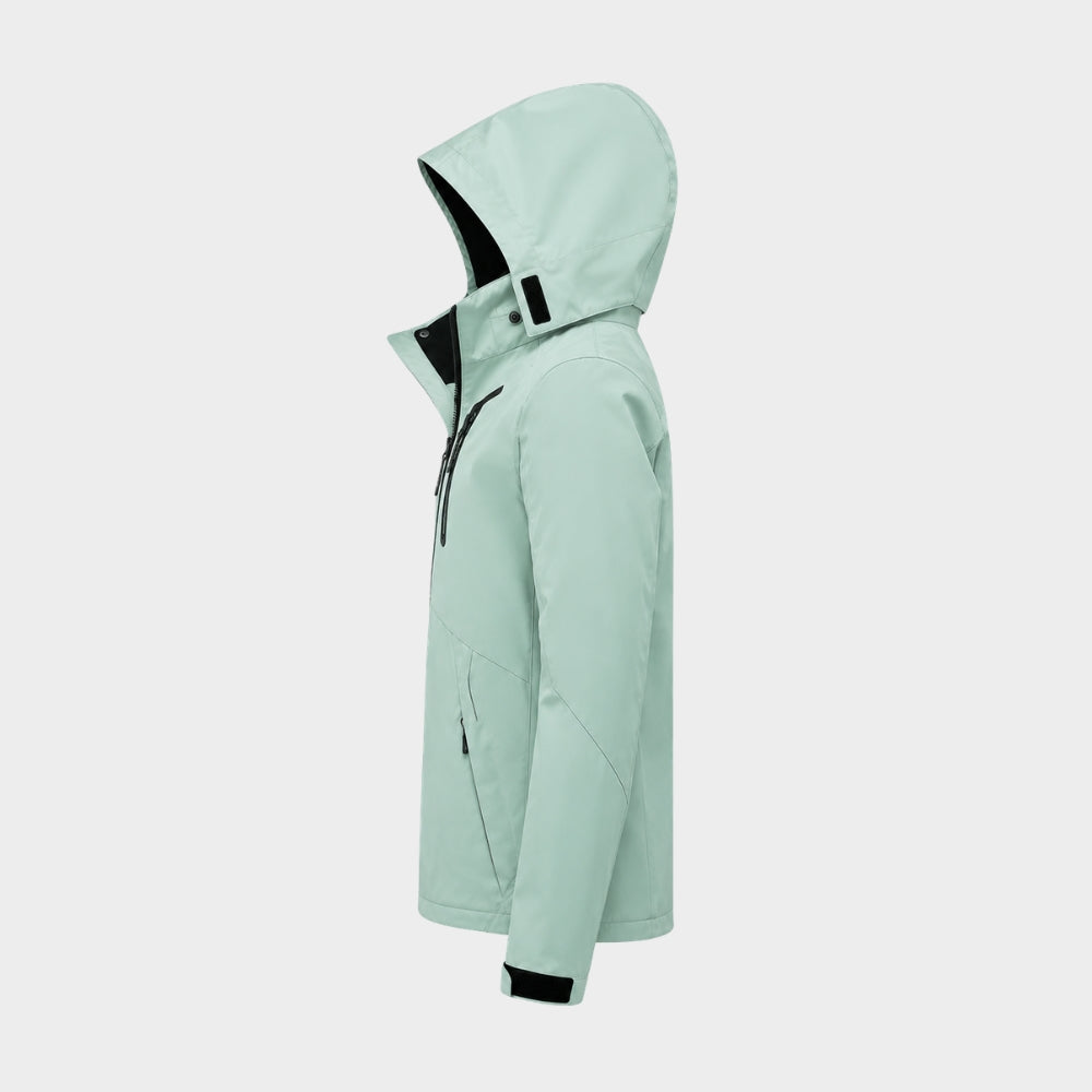 unisex hooded windproof waterproof hiking jacket