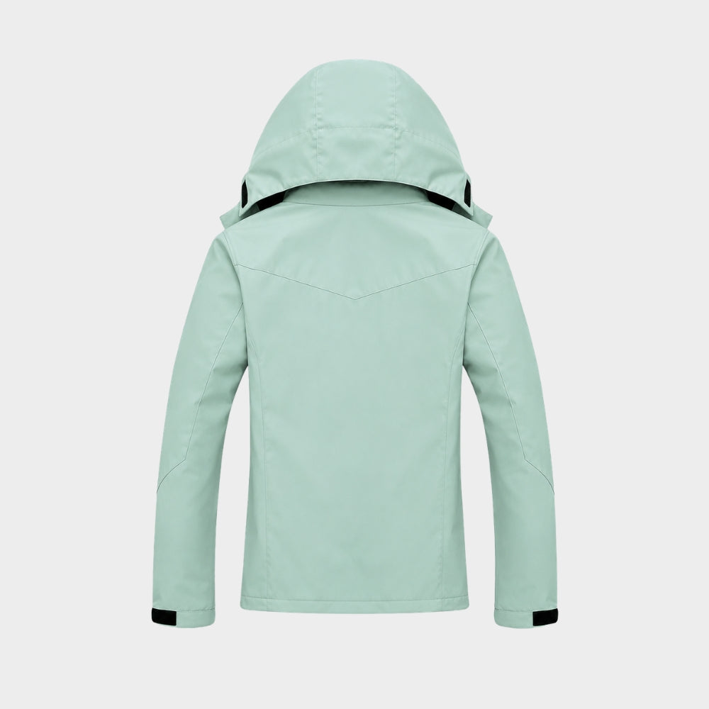 unisex hooded windproof waterproof hiking jacket
