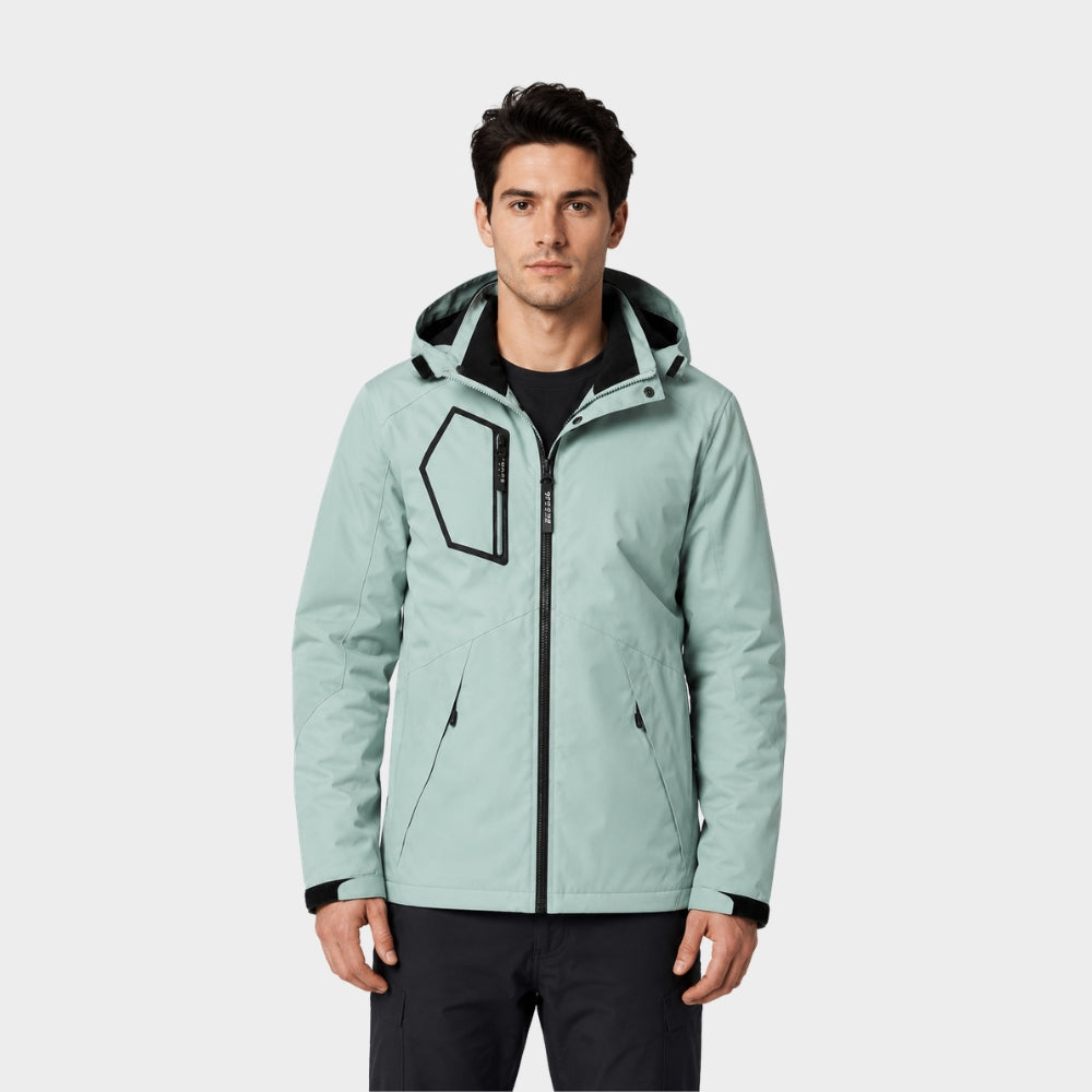 unisex hooded windproof waterproof hiking jacket