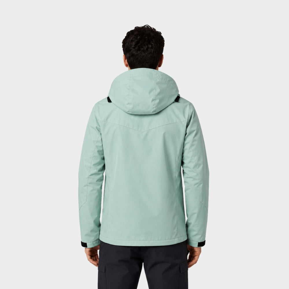 unisex hooded windproof waterproof hiking jacket