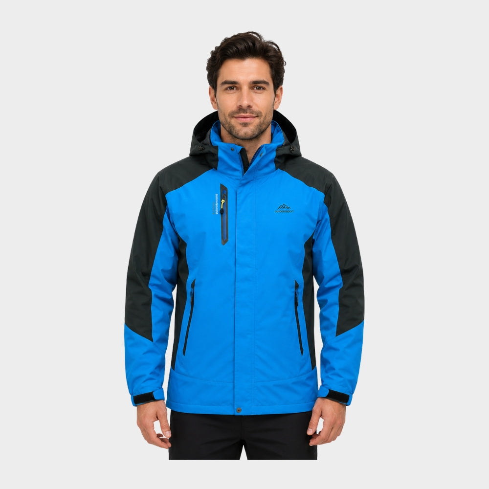mens waterproof windproof hiking jacket outdoor