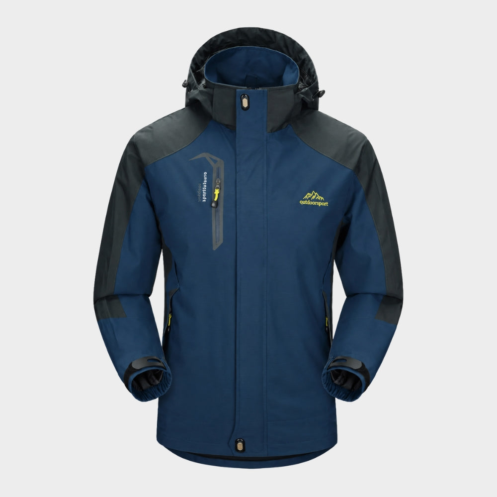 mens waterproof windproof hiking jacket outdoor