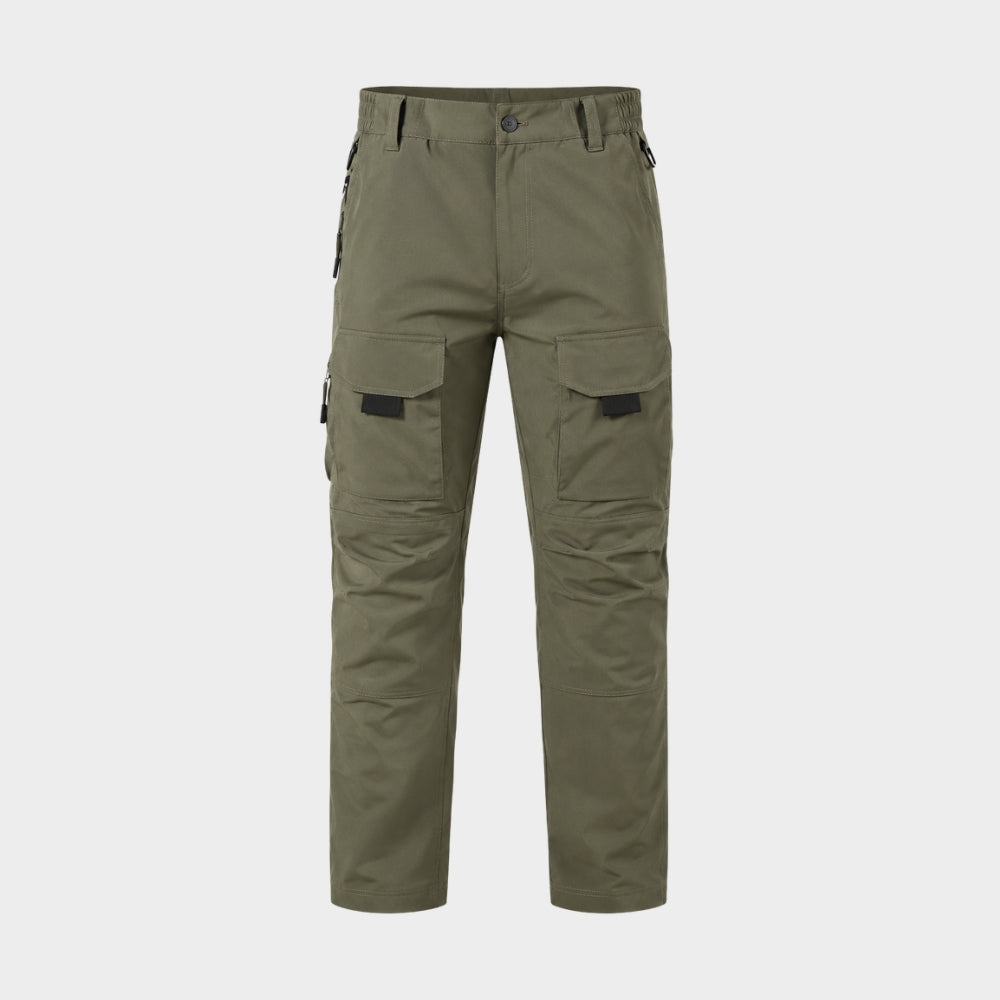 mens hiking cargo trousers multi pocket tactical pants