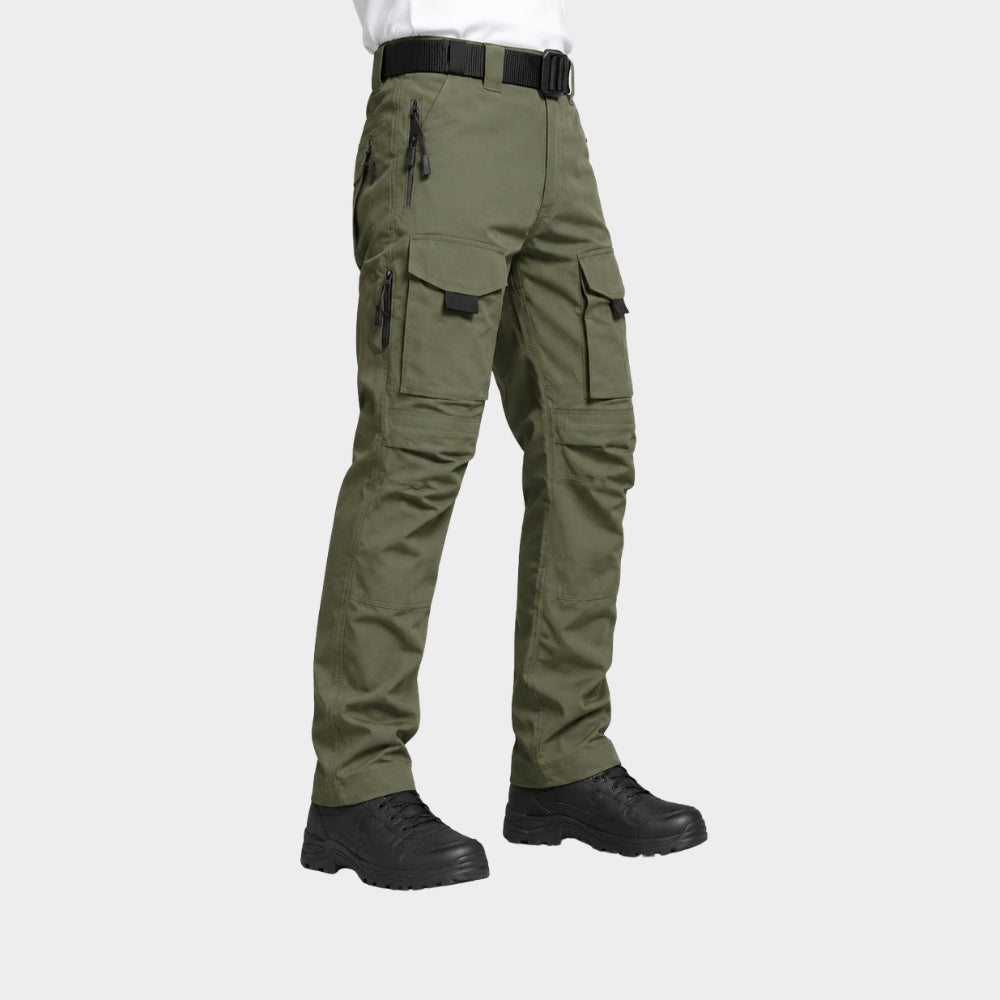 mens hiking cargo trousers multi pocket tactical pants