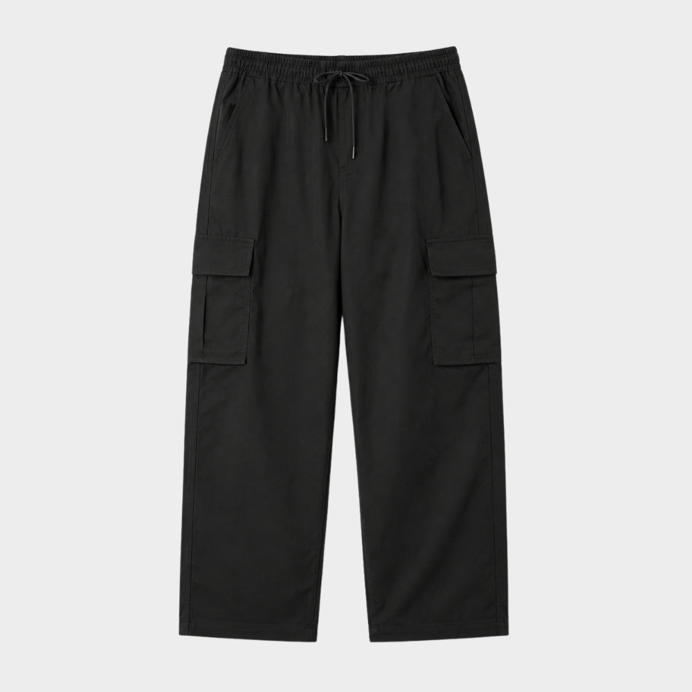 lightweight quick dry hiking cargo trousers elastic waist