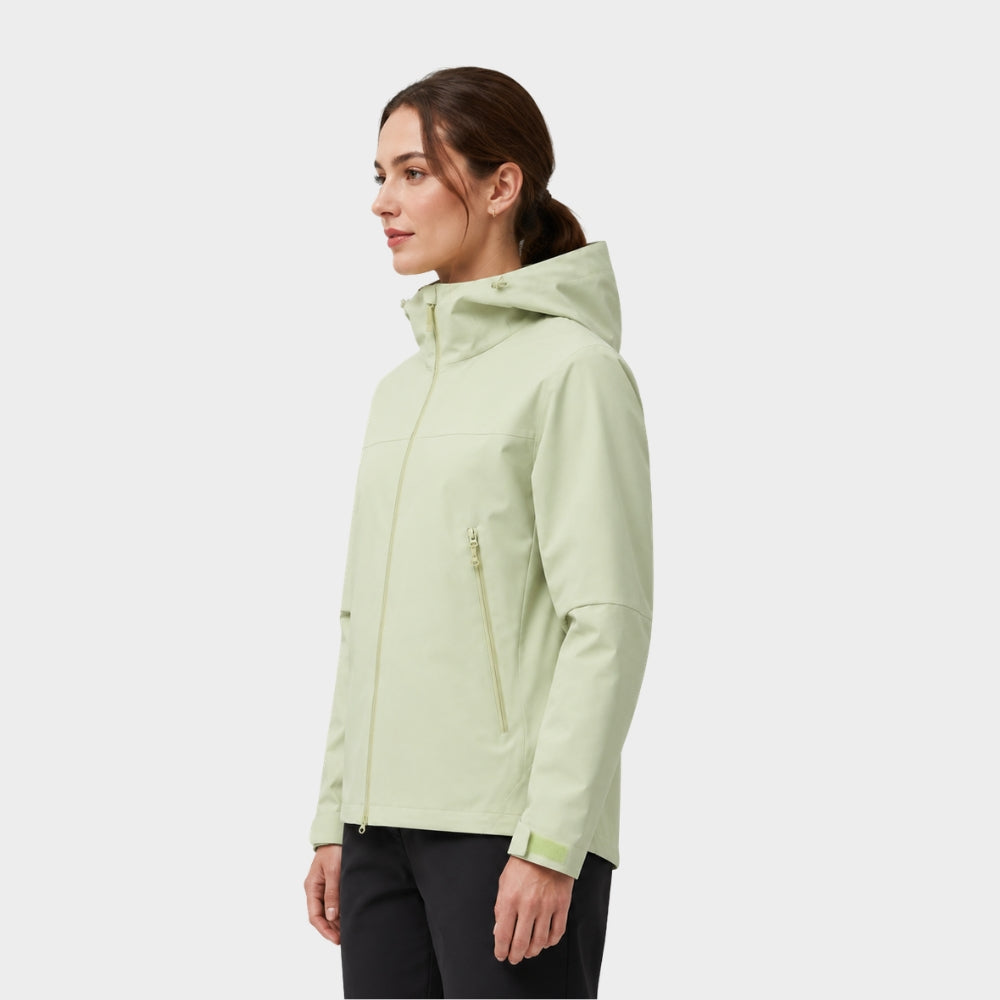 unisex waterproof windproof hiking jacket hooded