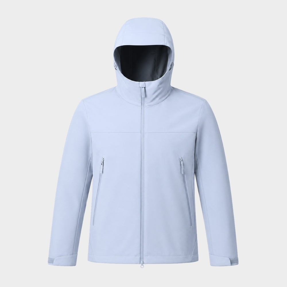 unisex waterproof windproof hiking jacket hooded