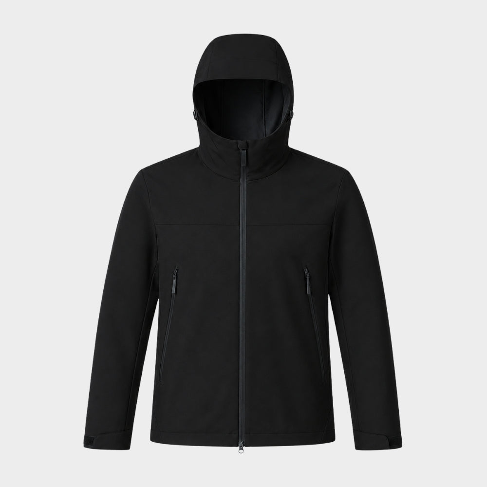 unisex waterproof windproof hiking jacket hooded