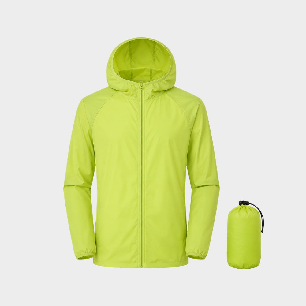 unisex lightweight waterproof anti UV windbreaker jacket