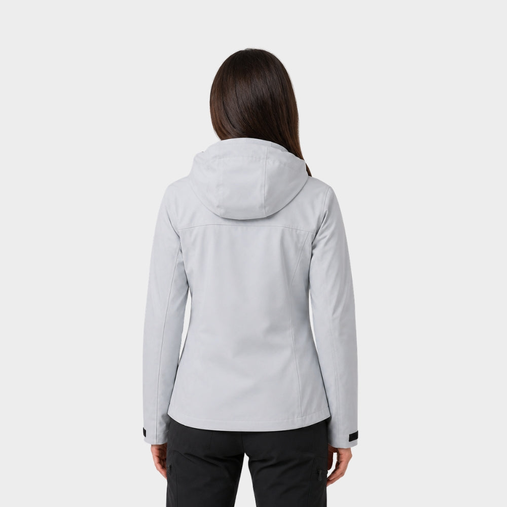 unisex hooded waterproof windbreaker jacket outdoor