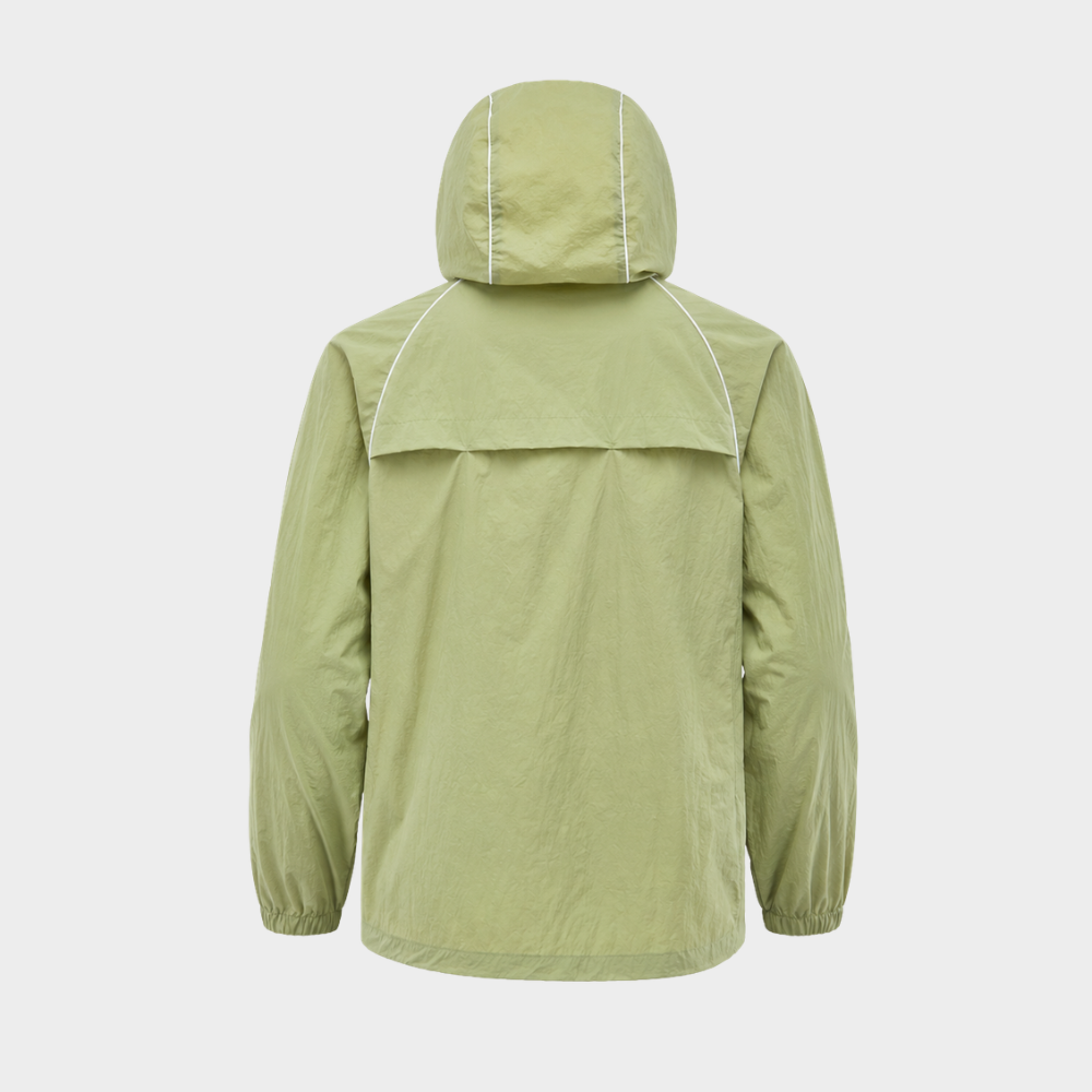 unisex lightweight sun protective waterproof hiking jacket