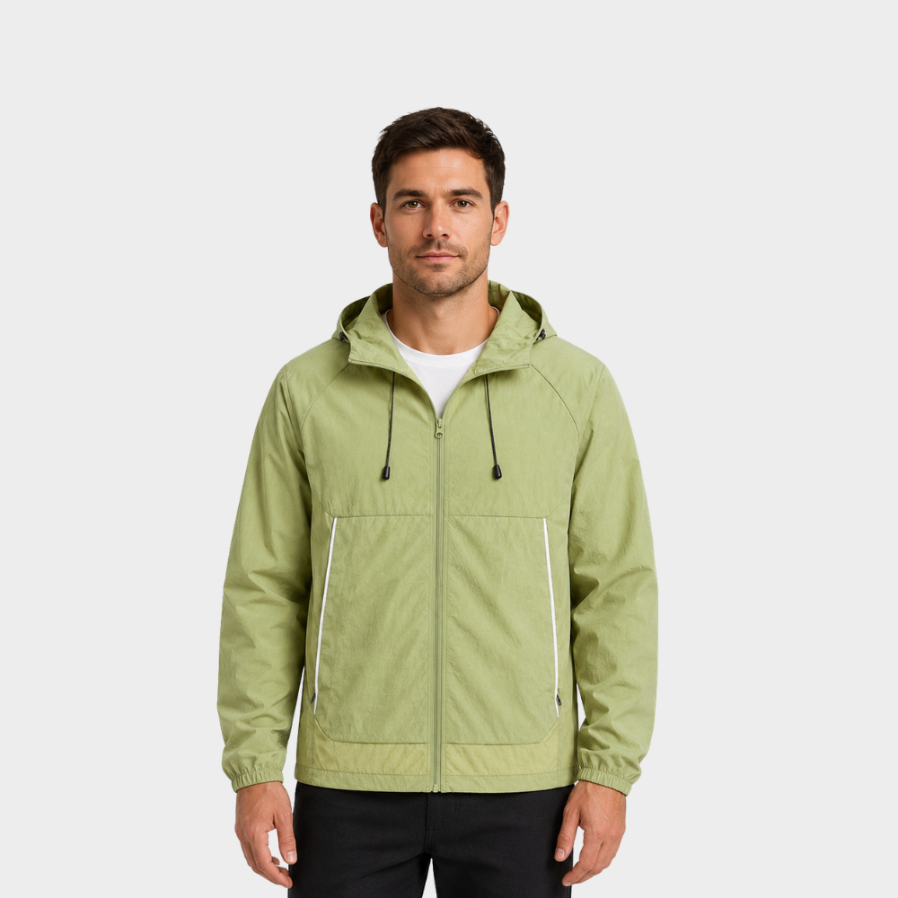 unisex lightweight sun protective waterproof hiking jacket