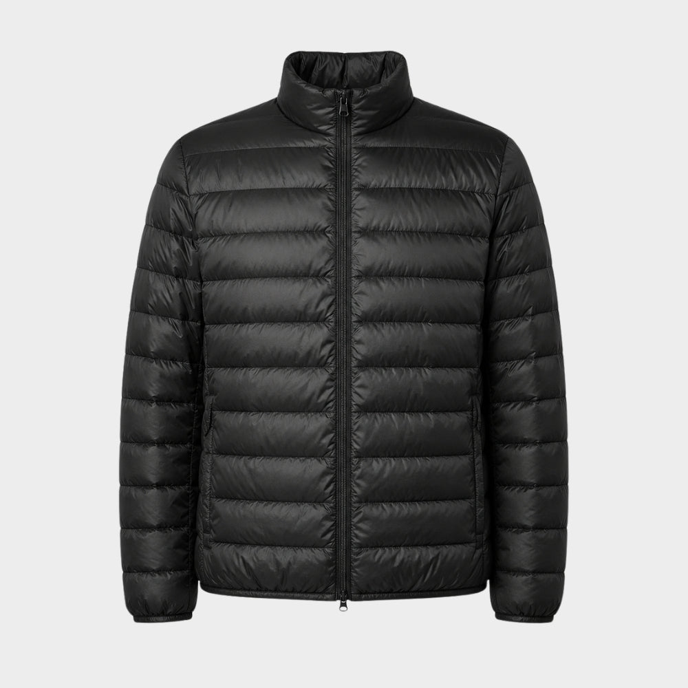 mens ultralight hooded down jacket winter slim fit