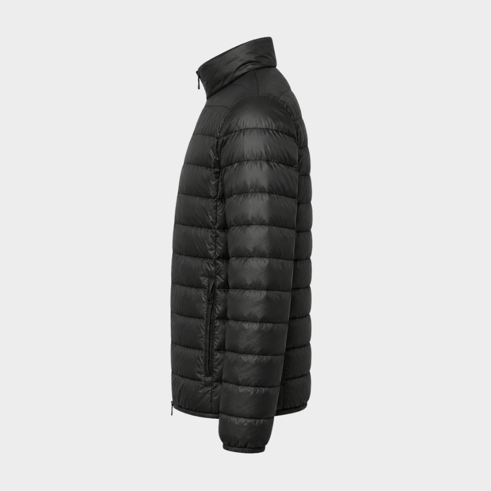 mens ultralight hooded down jacket winter slim fit