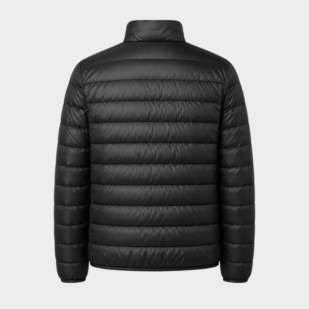 mens ultralight hooded down jacket winter slim fit