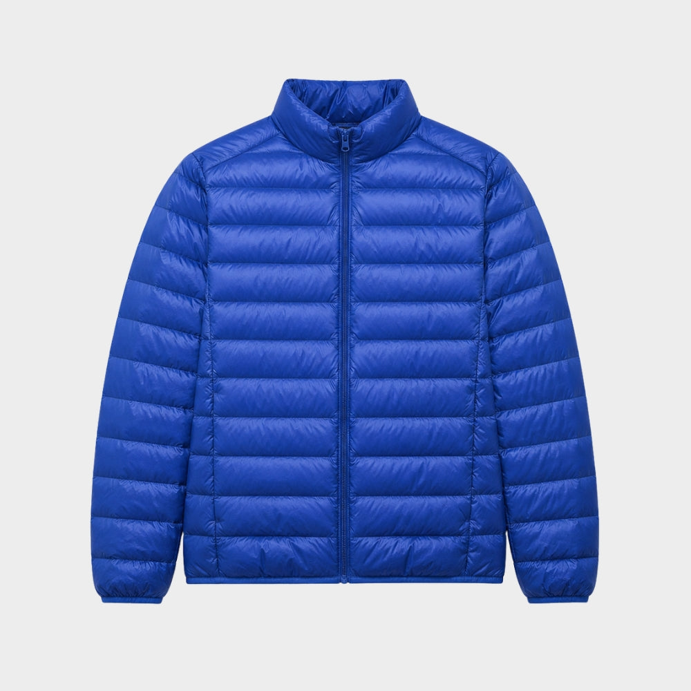 mens ultralight hooded down jacket winter slim fit
