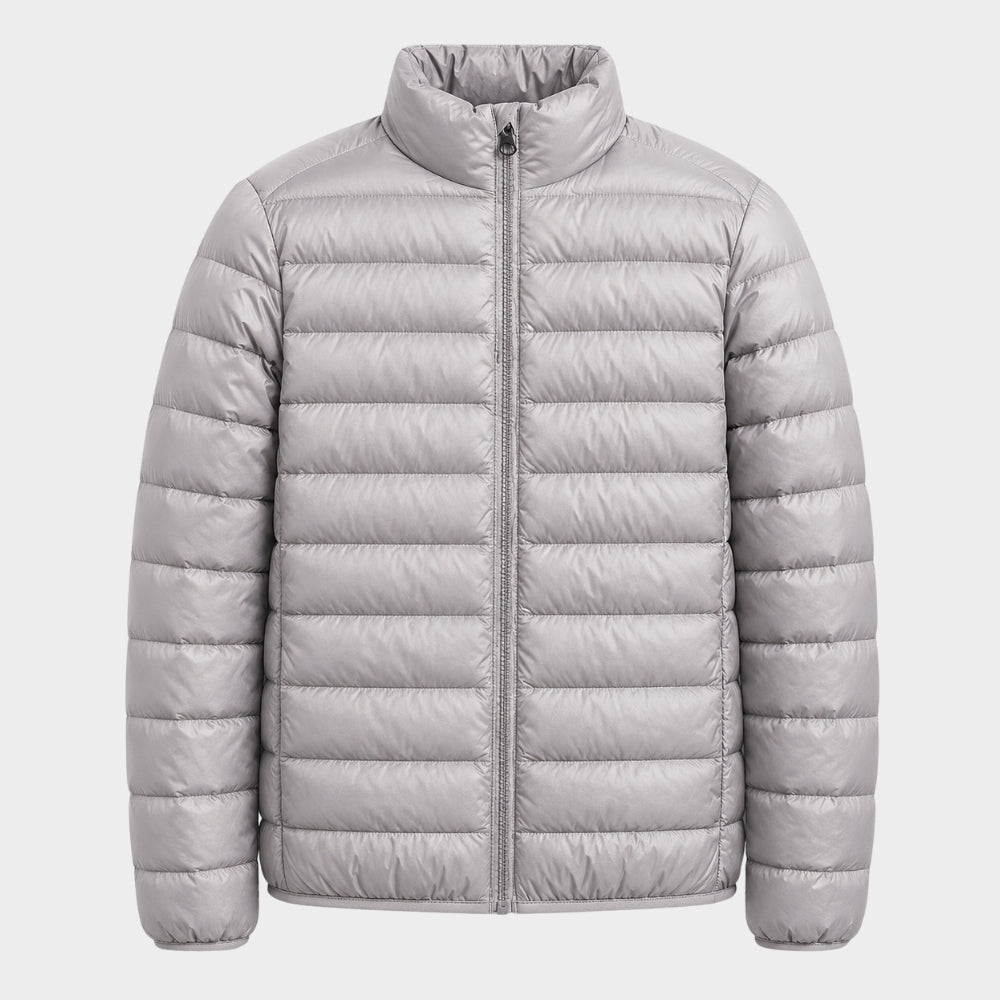 mens ultralight hooded down jacket packable warm