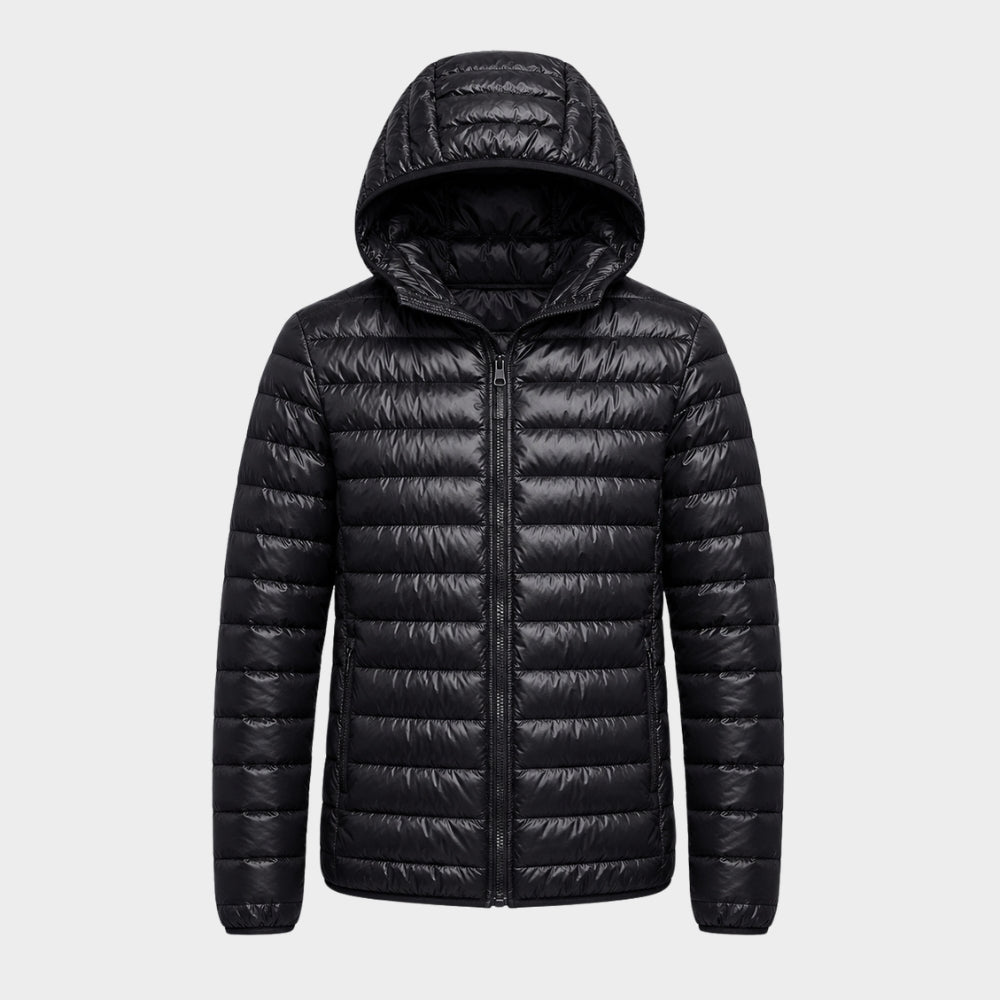 mens ultralight duck down puffer jacket windproof