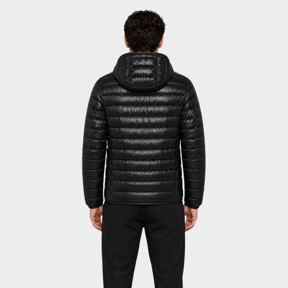 mens ultralight duck down puffer jacket windproof