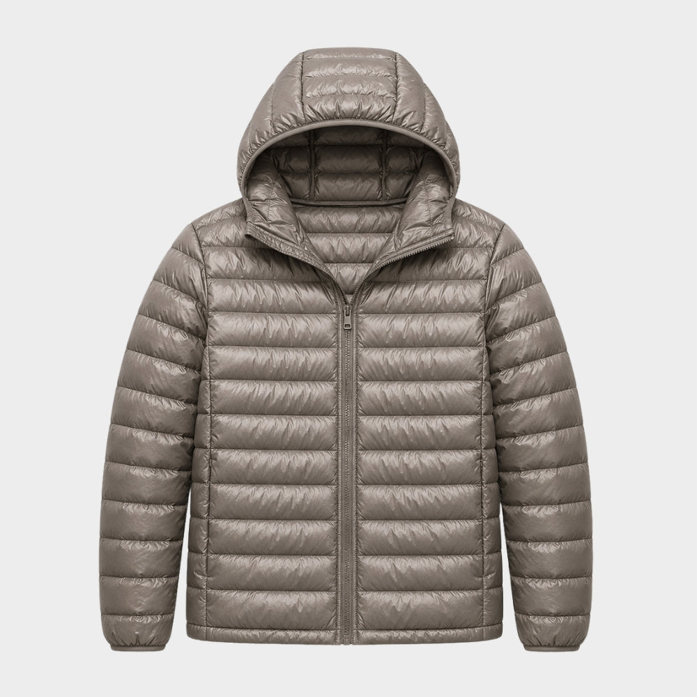 mens ultralight duck down puffer jacket windproof