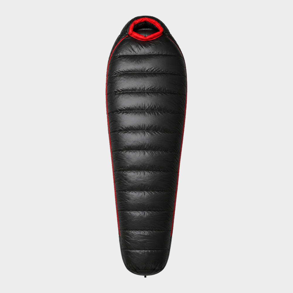 winter mummy sleeping bag extended size for tall campers