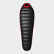 winter mummy sleeping bag extended size for tall campers