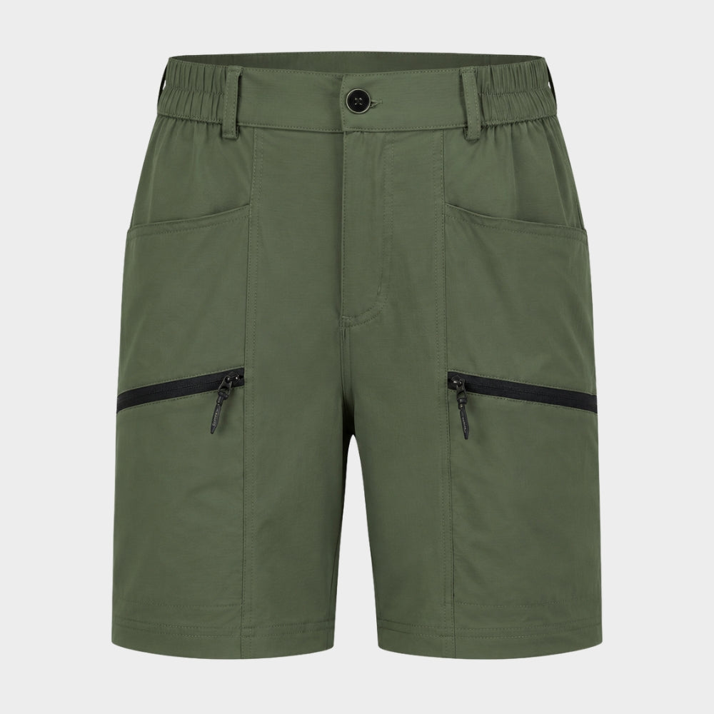 womens hiking cargo shorts quick dry multi pocket