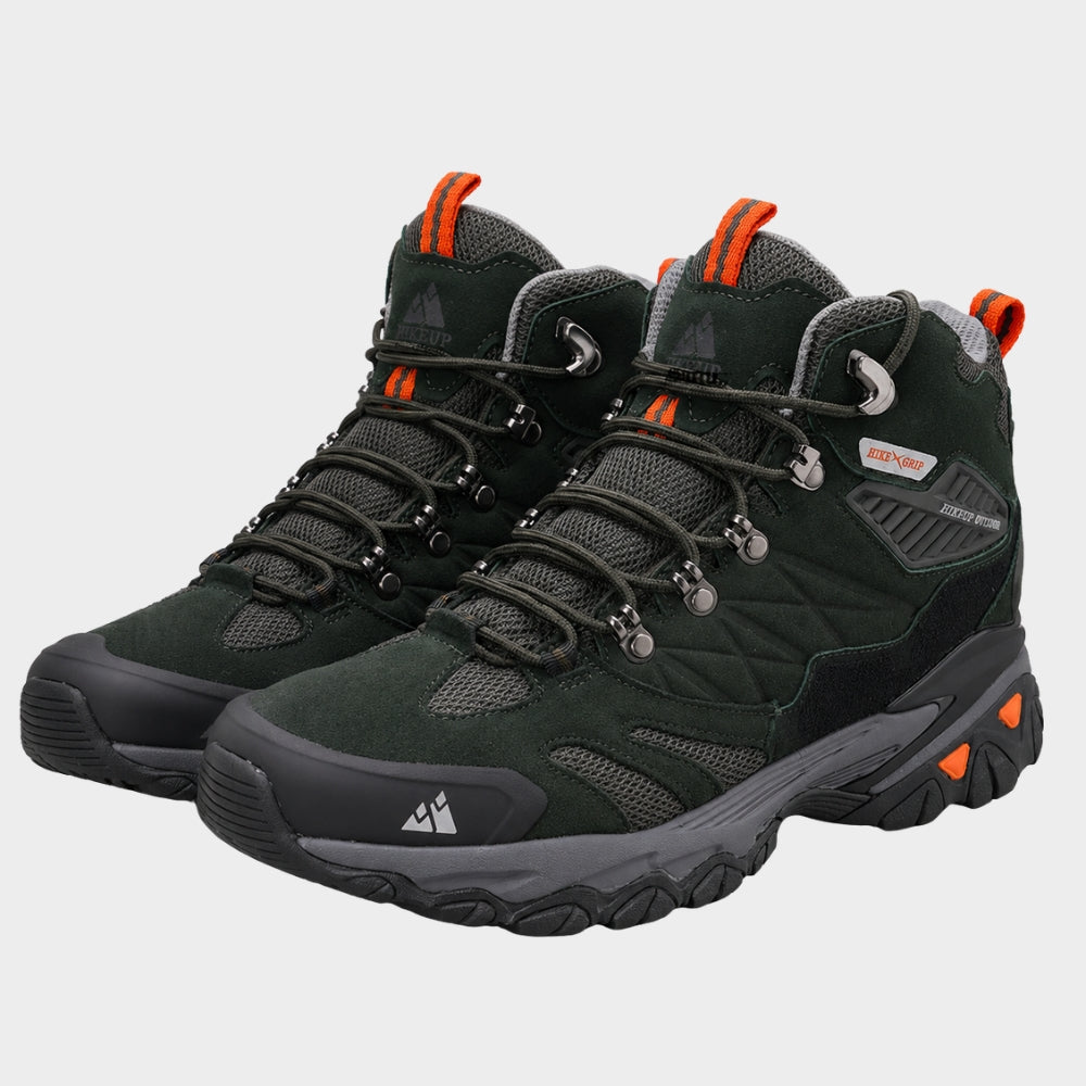 mens high top trekking hiking boots breathable outdoor
