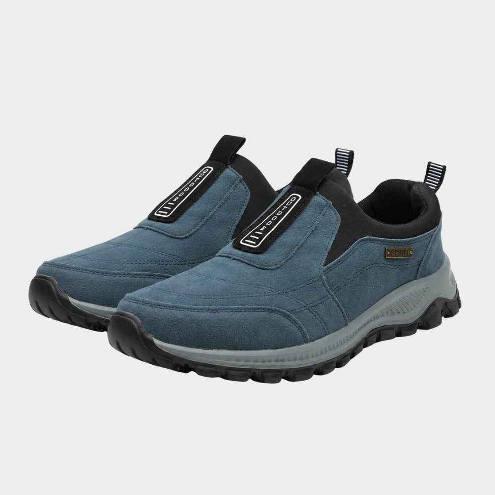 mens slip on hiking shoes breathable lightweight outdoor