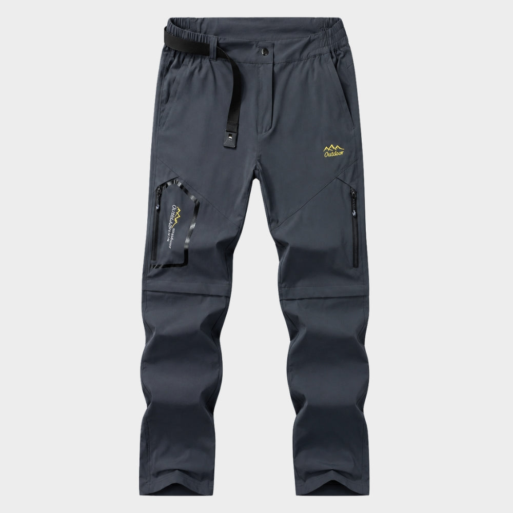 convertible hiking trousers quick dry zip off cargo pants