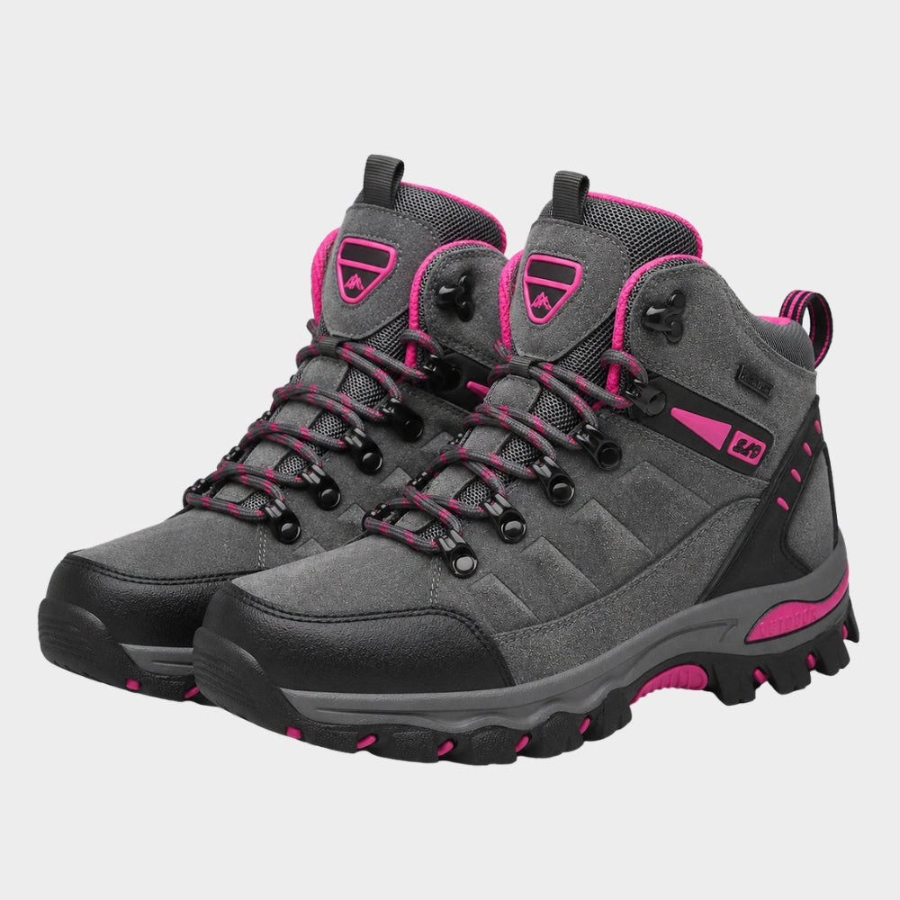 womens ankle hiking boots outdoor trekking lightweight