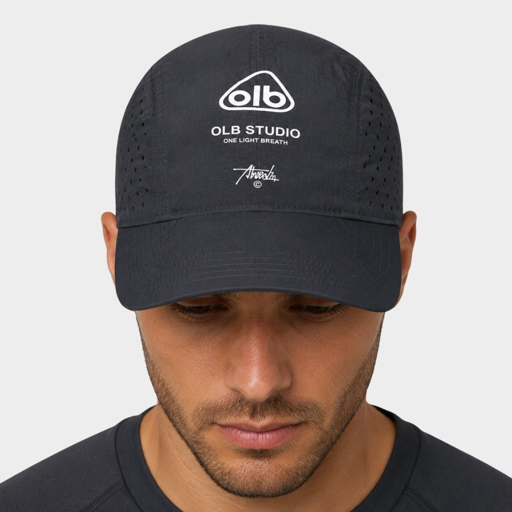 short brim breathable mesh baseball cap UV protection