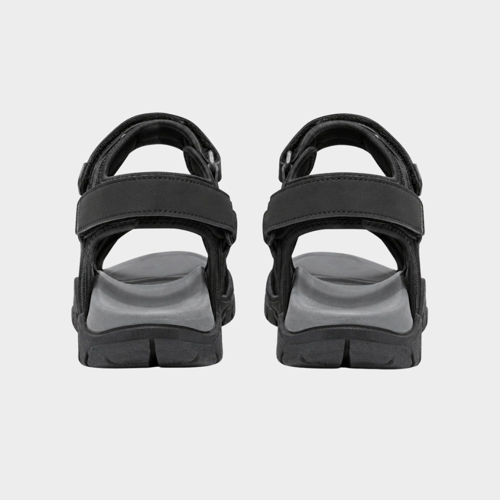 mens walking sandals with arch support wide fit