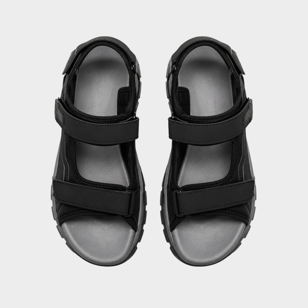 mens walking sandals with arch support wide fit