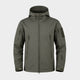 mens tactical softshell jacket hooded windproof waterproof