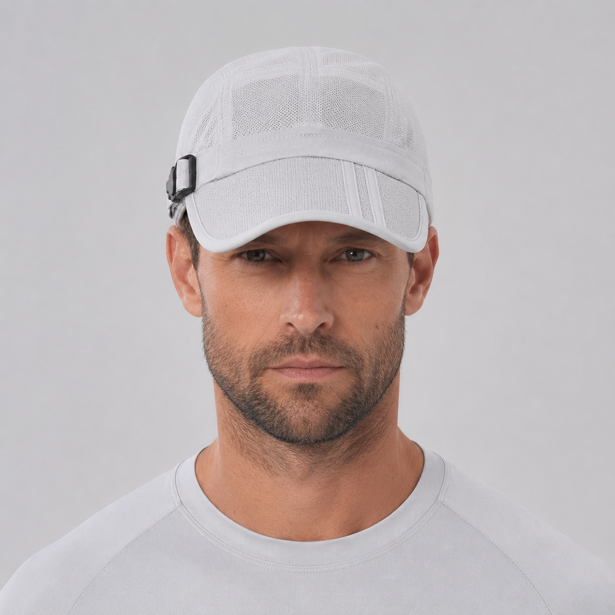 outdoor sun protection hat with neck flap and face cover