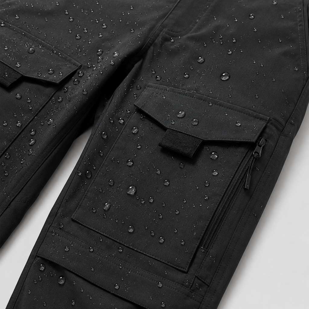 mens hiking cargo trousers multi pocket tactical pants