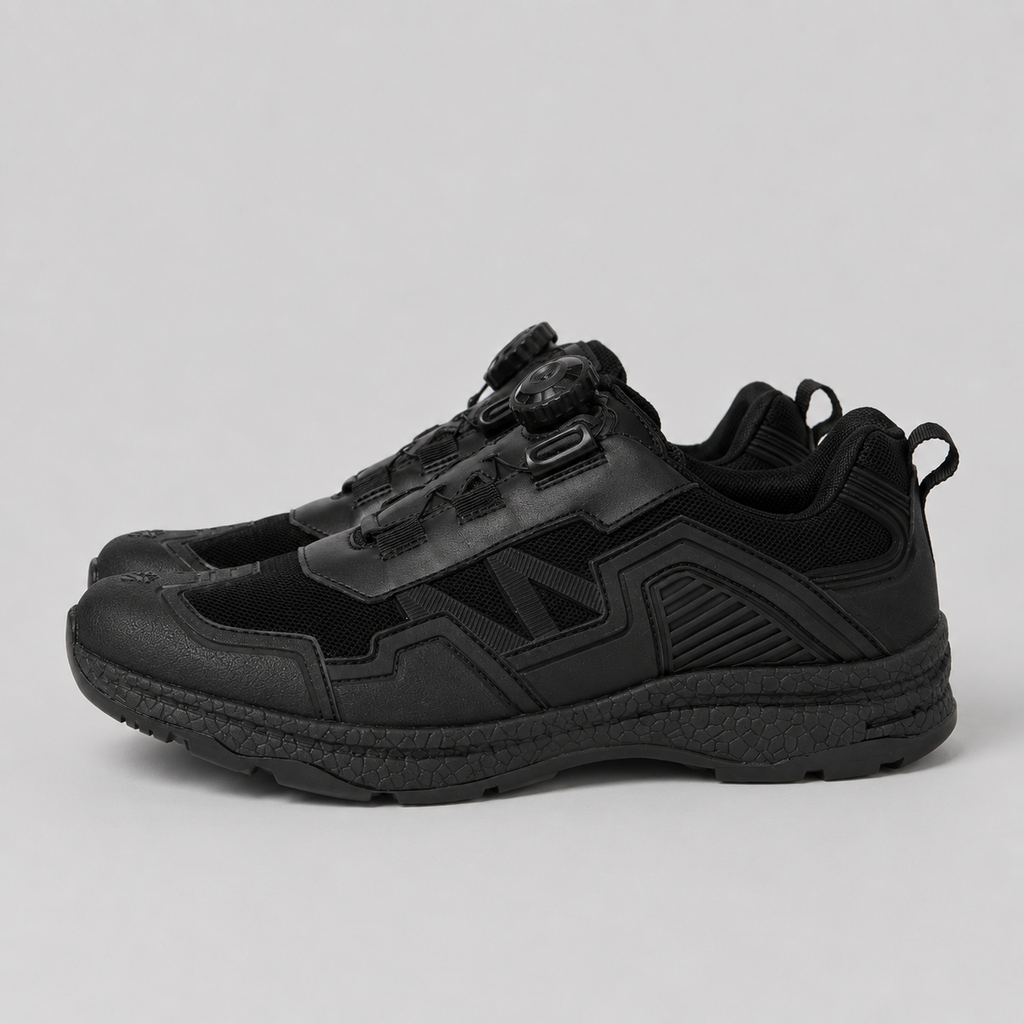 mens quick lacing hiking shoes breathable outdoor training