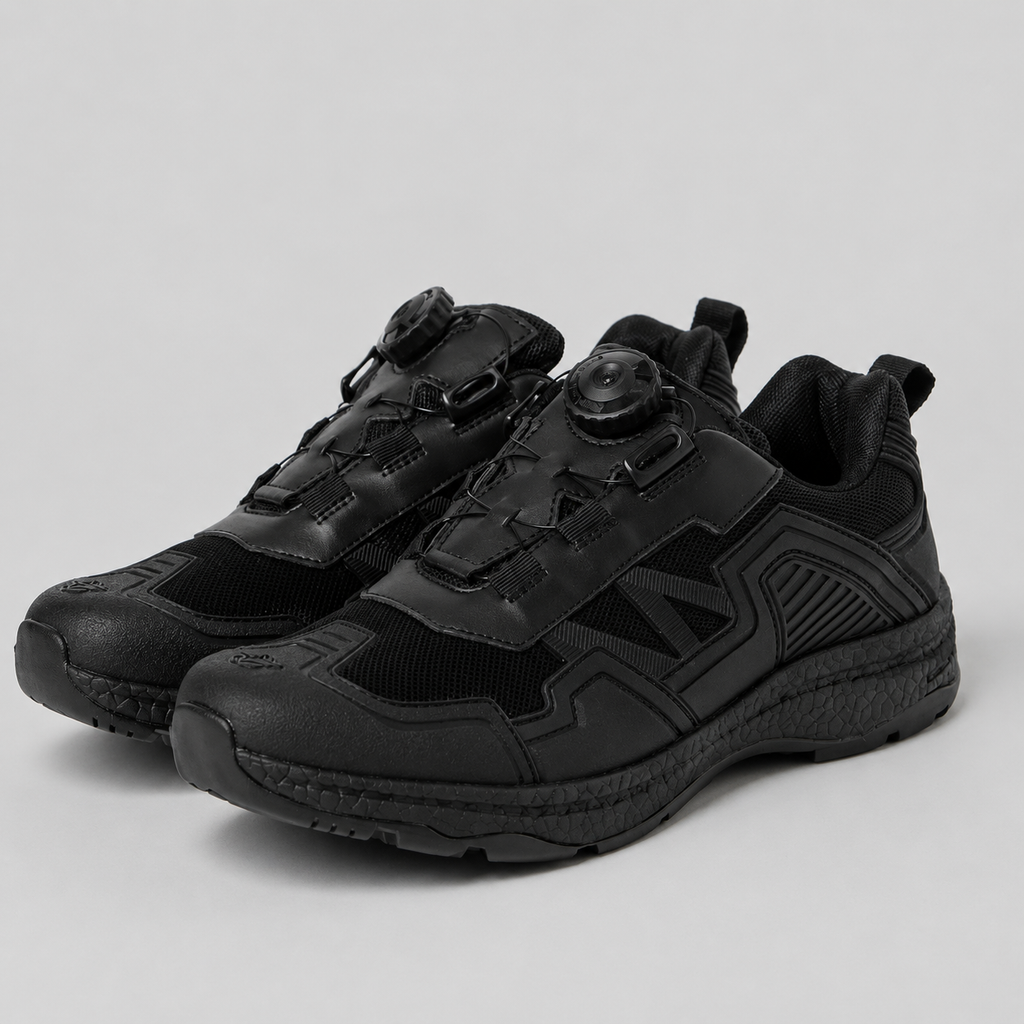 mens quick lacing hiking shoes breathable outdoor training