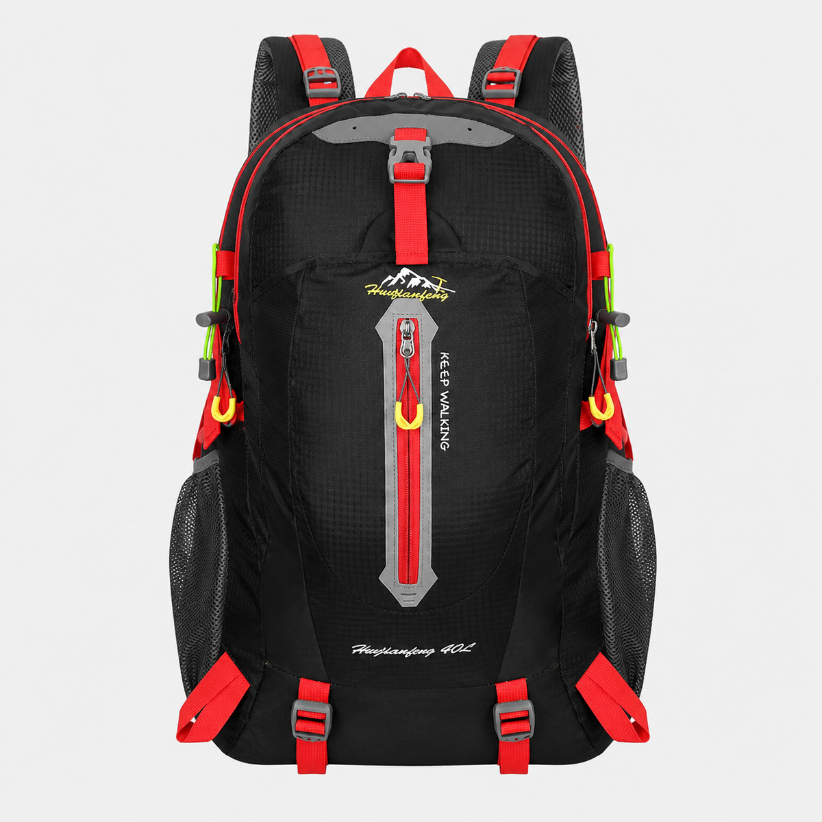 40L hiking backpack water resistant travel daypack