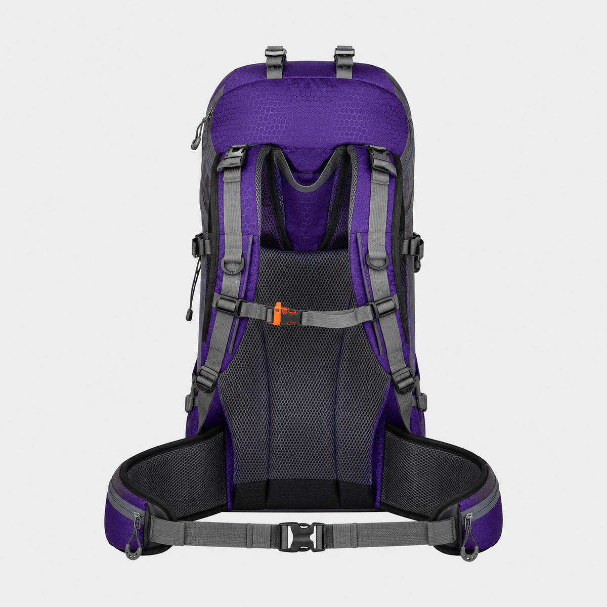 60L hiking backpack with rain cover trekking pack