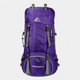 60L hiking backpack with rain cover trekking pack