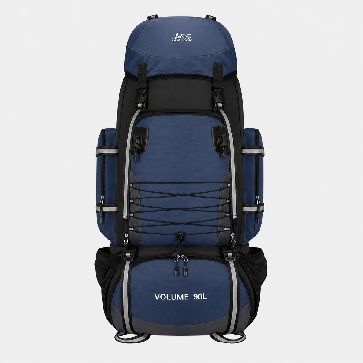90L waterproof hiking backpack large capacity trekking pack