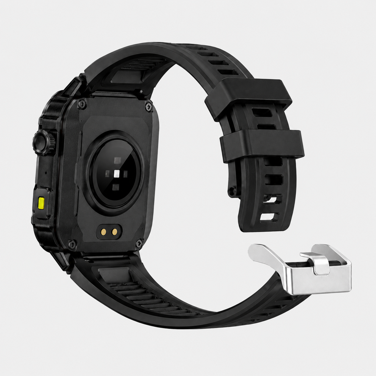outdoor sports smartwatch with LED flashlight fitness tracker
