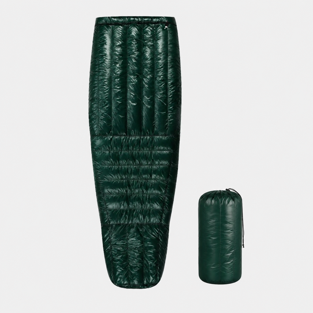 ultralight winter down sleeping bag -5 degree camping quilt