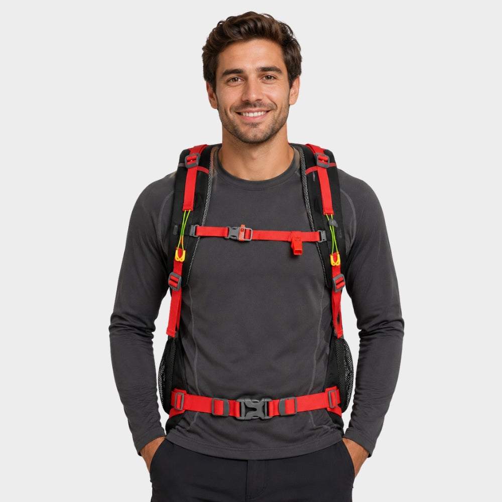 40L hiking backpack water resistant travel daypack