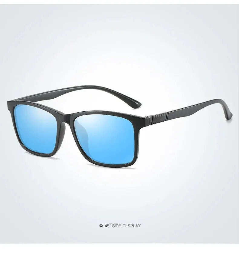 square sports sunglasses for driving fishing outdoor eyewear