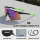 anti fog UV400 cycling sports sunglasses shield lens eyewear