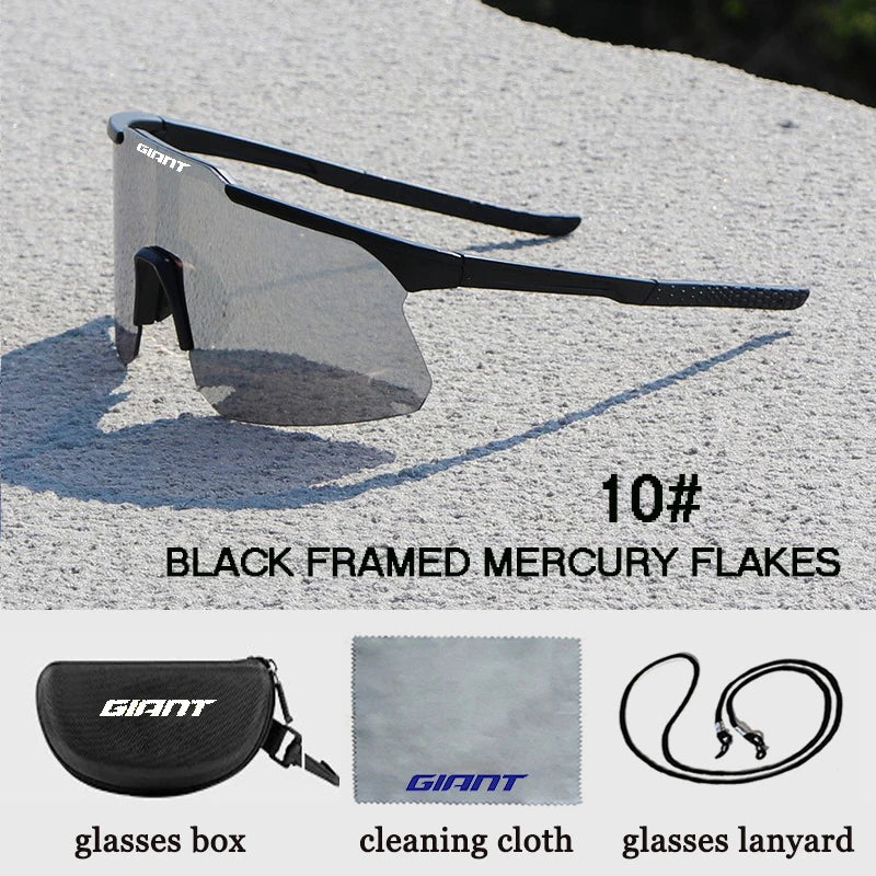 anti fog UV400 cycling sports sunglasses shield lens eyewear